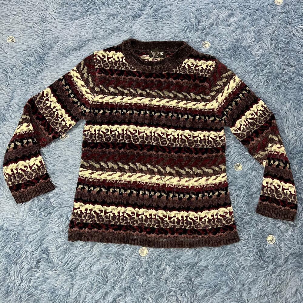 VINTAGE Designer Studio Originals Sweater Size Small Women’s Retro Chenille 90s